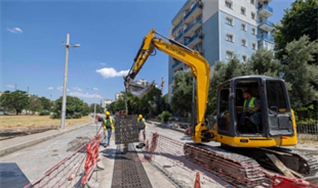 İzmir’in kuzeyinde altyapı güçleniyor İzmir Büyükşehir Belediyesi, kentin kuzey aksında altyapıyı daha güvenli ve