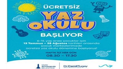 İzmir Büyükşehir Belediyesi, yaz tatilinde çocukları bilimden sanata, spordan kültür