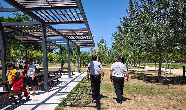 Kameralar ve ekipler iş başında, güvenlik zirvede Kocaeli Büyükşehir Belediyesi, kent genelinde hayata geçirdiği millet bahçelerinde güvenliği