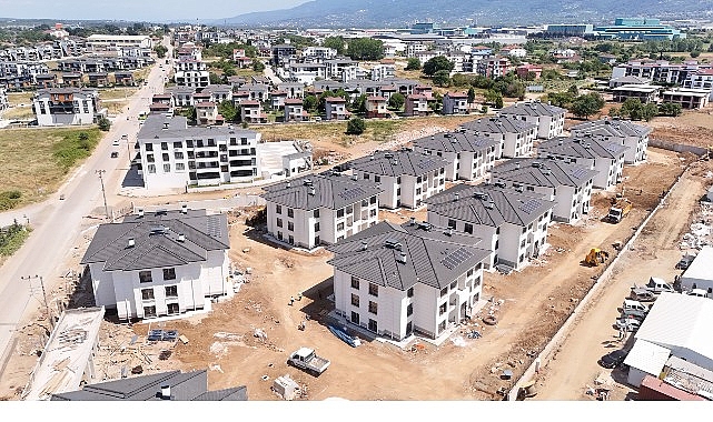 Kartepe Evleri’nde teslim için geri sayım başladı Kent Konut güvencesiyle Kartepe’de hayat bulan “Kartepe Kent Konut Evleri”