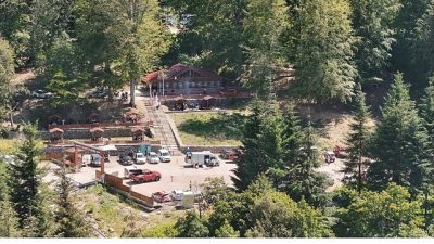 Kartepe Belediyesi Mesire Alanı, kış aylarında sunduğu eşsiz manzaranın ardından