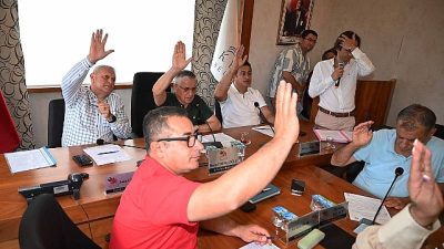 Kemer Belediyesi Temmuz ayı meclis toplantısı, Kemer Belediye Başkanı Necati