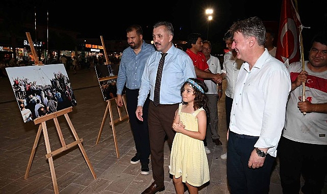 Kemer’de 15 Temmuz anma programı Türkiye'nin dört bir yanında olduğu gibi Kemer'de de “İrade bizim,