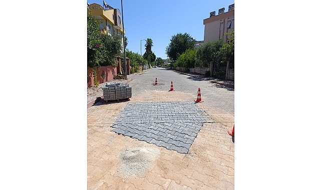 Kemer’de altyapı çalışmaları Kemer Belediyesi Fen İşleri Müdürlüğü ekipleri, Kemer genelinde altyapı çalışmalarını