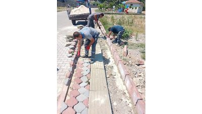 Kemer Belediyesi Fen İşleri Müdürlüğü ekipleri, Kemer genelinde altyapı çalışmaları