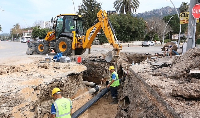 Kemer’in içmesuyu ve kanalizasyon altyapısı yenileniyor Antalya Büyükşehir Belediyesi ASAT Genel Müdürlüğü, Kemer’in mevcut ve gelecekteki