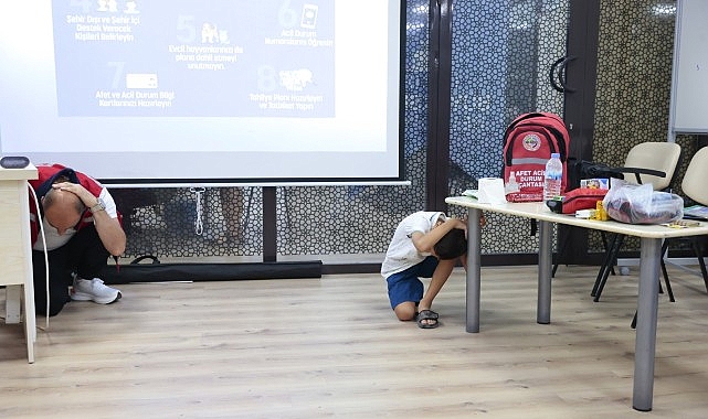 Konak Belediyesi Çocuk Yaz Programı kapsamında Konaklı çocuklar için Afet