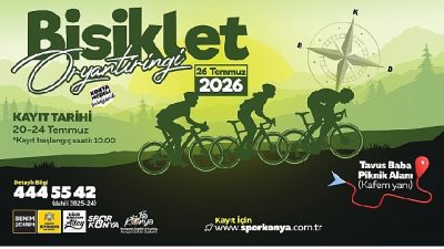 Konya Büyükşehir Belediyesi, doğa ve spor tutkunlarını Bisiklet Oryantiringi etkinliği