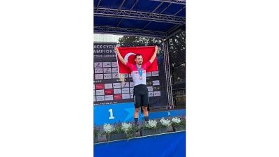 Konya Büyükşehir Belediyesi Spor Kulübü sporcusu ve milli bisikletçi Ramazan