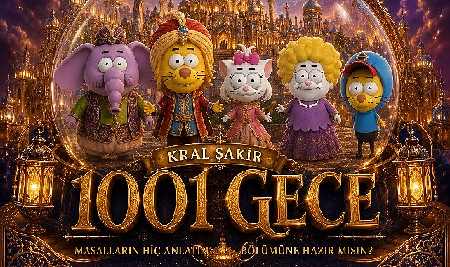 Ünü Türkiye sınırları aşan sevilen animasyon kahramanı Kral Şakir, yeni