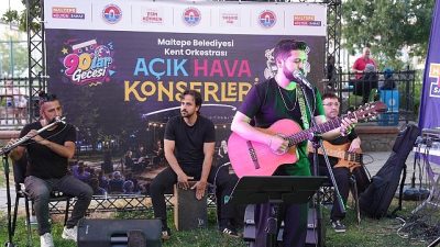 Maltepe'de yaz akşamları bu yıl da müziğin sesiyle hayat buluyor.