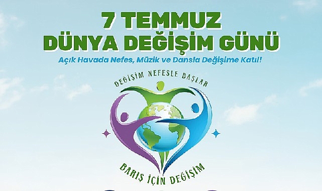 Manisa Büyükşehir Belediyesi’nden Dünya Değişim Günü’ne Davet Manisa Büyükşehir Belediyesi, 7 Temmuz Dünya Değişim Günü kapsamında düzenlenecek