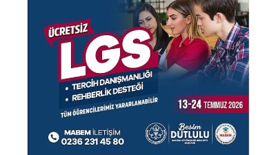 Manisa Büyükşehir Belediyesi, Liselere Geçiş Sistemi (LGS) kapsamında geleceğe yönelik