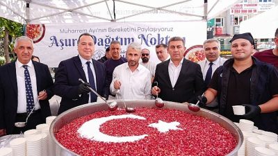 Manisa Büyükşehir Belediyesi, 26 Haziran’da başlattığı Muharrem ayı aşure ikramlarını,