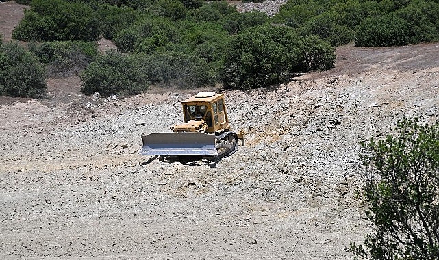 Manisa Büyükşehir Belediyesi tarafından Köprübaşı ilçesi Çavullar Mahallesi’nde yapımı sürdürülen