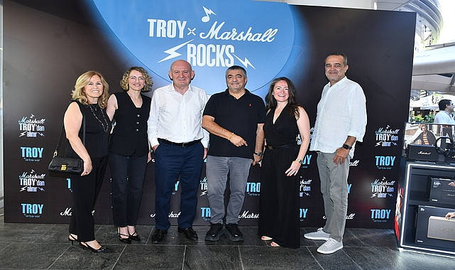 ‘Marshall Troy’dan Alınır’ Lansmanı, Troy ve Marshall iş birliği ile Kanyon’da düzenlenen özel davetle tanıtıldı Teknoloji alanında 34 yıldır hizmet veren Troy,kusursuz ses kalitesi ve