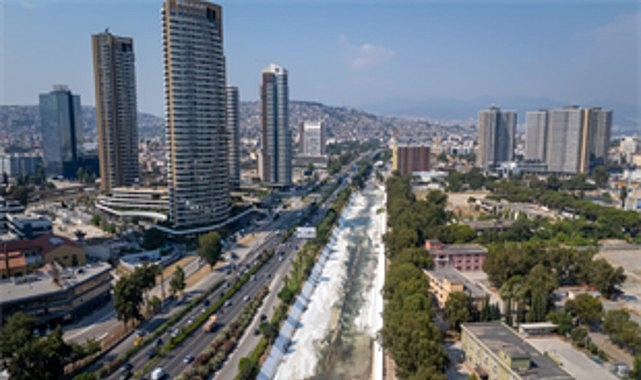 Meles’te kapsamlı temizlik tamamlandı: Sırada Manda Çayı var İzmir Büyükşehir Belediyesi İZSU Genel Müdürlüğü tarafından Meles Çayı ve