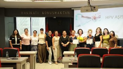 Menderes Belediyesi, kadın çalışanlara Menderes İlçe Sağlık Müdürlüğü ile birlikte