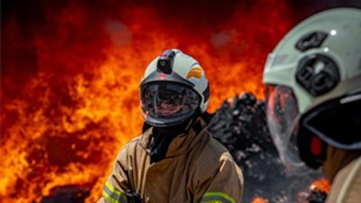 İzmir Büyükşehir Belediyesi İtfaiye Daire Başkanlığı, Menemen'de bir geri dönüşüm