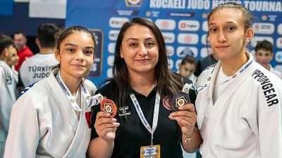 Osmangazi Belediyespor altyapısından yetişen milli judocular, Kocaeli’de düzenlenen Yıldızlar Avrupa