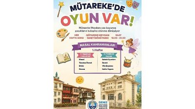 Mudanya Belediyesi, çocukların yaz tatilini sanat, oyun ve üretimle geçirmeleri