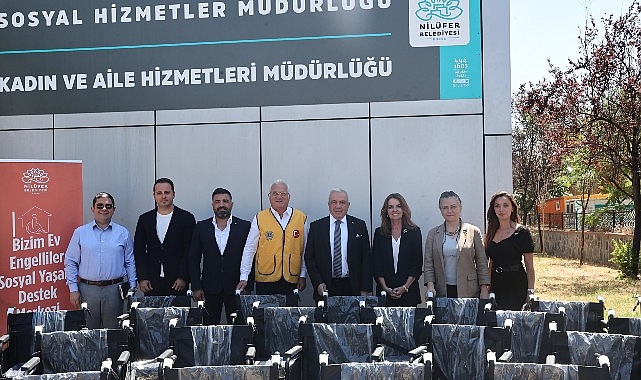 Nilüfer’de engelsiz dayanışma Nilüfer Belediyesi ve 118-K Lions Federasyonu iş birliğiyle engelli bireylerin