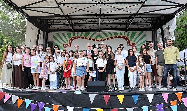 Nilüfer’in çocukları sanatla buluştu Nilüfer Belediyesi ile Müzikist Derneği iş birliğiyle kırsal mahallelerde yaşayan