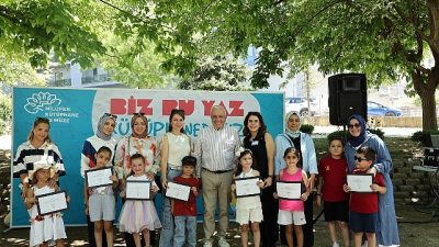 Nilüfer Belediyesi’nin bu yıl 15’incisini gerçekleştirdiği “Biz Bu Yaz Kütüphanedeyiz”
