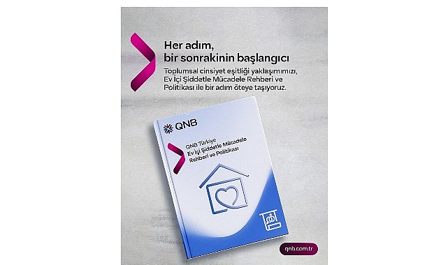 QNB Türkiye, toplumsal cinsiyet eşitliğini sürdürülebilirlik stratejisinin ve kurum kültürünün