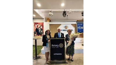 Uluslararası Rotary Bölge 2440 Federasyonu'nda bir yıllık hizmet döneminin ardından