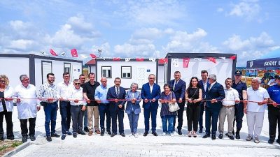 Saray Belediyesi'nin Edirköy Yolu Eski Panayır Mevkii'nde inşa ettiği Hayvan