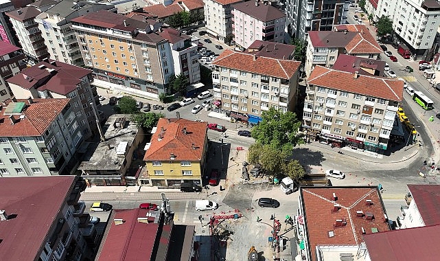 Şehit Numan Dede Caddesi yenileniyor Kocaeli Büyükşehir Belediyesi, Gebze Şehit Numan Dede Caddesi’nde bozulan asfalt