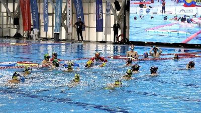 Kocaeli Büyükşehir Belediyesi’nin ev sahipliğinde düzenlenen Sualtı Hokeyi Dünya Şampiyonası,