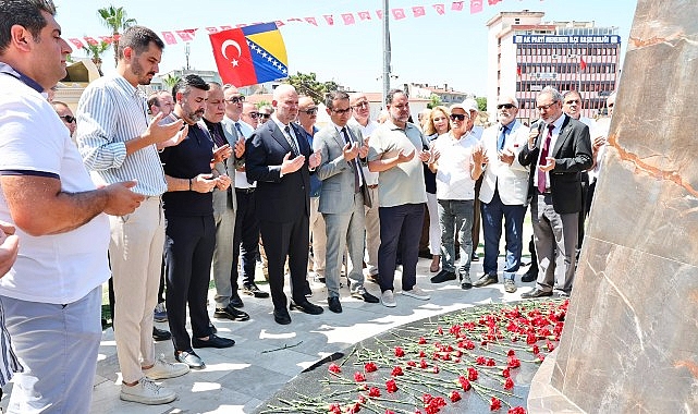 Srebrenitsa Soykırımı kurbanları, Menemen’de anıldı Modern çağın gördüğü en büyük zalimliklerden olan Srebrenitsa Soykırımı, 31.
