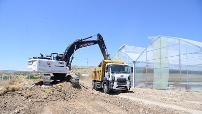 Ankara Büyükşehir Belediyesi ile Kahramankazan Belediyesi iş birliğinde, Soğucak Mahallesi'nde