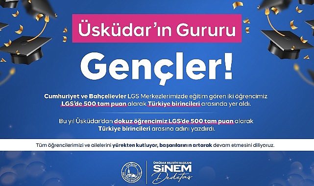 Üsküdar Belediyesi tarafından öğrencilerin nitelikli eğitime erişimini desteklemek amacıyla hayata