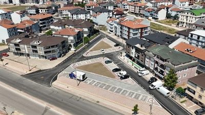 İnegöl Belediyesi, Yeni Mahallede altyapı çalışmaları tamamlanan bölgede 11 sokakta