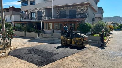 Foça Belediyesi, ilçe genelinde vatandaşlara daha güvenli ve konforlu bir