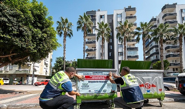 Yenişehir’de çöp dedektifleri iş başında Çevre kirliliğinin önüne geçmek için "Kendini de Kentini de Koru"