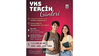 YKS sonuçlarının açıklanmasının ardından Bornova Belediyesi, üniversite adayları için BELGEM