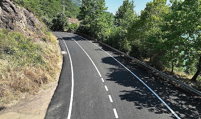 Yuvacık Barajı yolu yenilendi Büyükşehir Belediyesi, Başiskele İlçesi Yuvacık Yakacık Mahallesi’nde altyapı çalışmalarının ardından