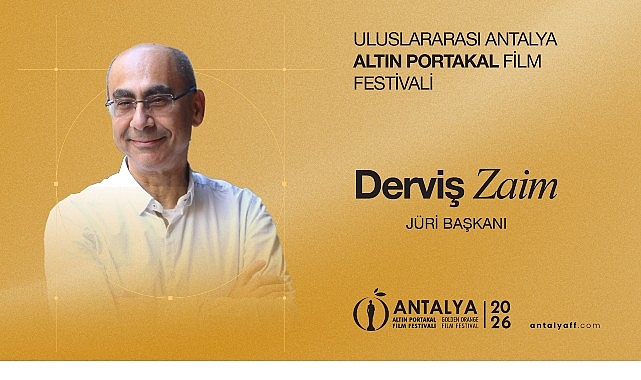 63. Uluslararası Antalya Altın Portakal Film Festivali’nde Ulusal Uzun Jüri Başkanı Derviş Zaim! 63. Uluslararası Antalya Altın Portakal Film Festivali bu sene 24-