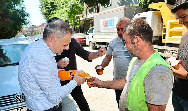 Bayrampaşa Belediye Başkan Vekili İbrahim Akın, yenileme çalışmalarının tüm hızıyla