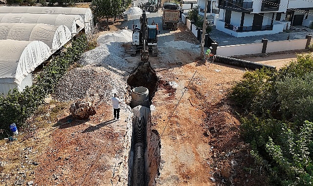 ASAT Antalya’nın alt yapısını güçlendiriyor Antalya Büyükşehir Belediyesi ASAT Genel Müdürlüğü, kentin güçlü, güvenli ve