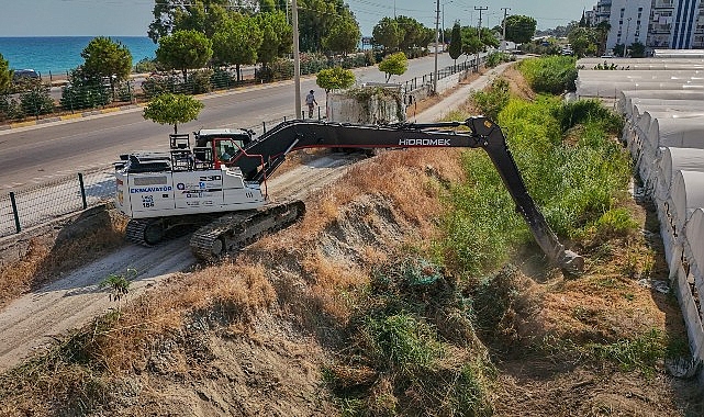 Antalya Büyükşehir Belediyesi ASAT Genel Müdürlüğü, kent genelinde yağmursuyu altyapısını