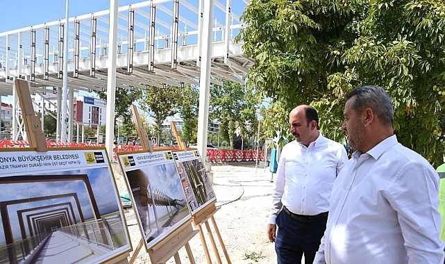 Konya Büyükşehir Belediye Başkanı Uğur İbrahim Altay, Büyükşehir Belediyesi tarafından