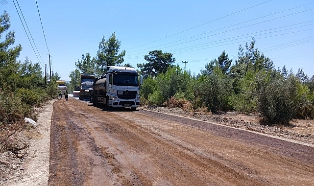 Aydın Büyükşehir Belediyesi Fen İşleri Dairesi Başkanlığı kent genelinde yol