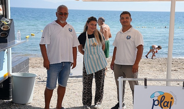 Başkan Dalgıç: “Denizler Halkındır” Mudanya Belediyesi’nin yeni hizmeti Plaj Mudanya’nın ilk adresi Güzelyalı’da açıldı.