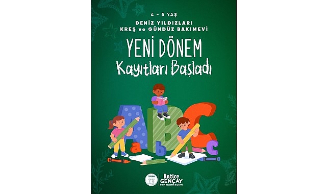 Başkan Hatice Gençay: “Çocuklarımızın güvenle büyüdüğü alanları çoğaltıyoruz” Didim Belediyesi Deniz Yıldızları Kreş ve Gündüz Bakımevi’nde 4-5 yaş