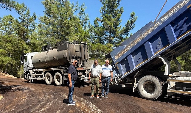 Başkan Topaloğlu, yayla yollarındaki asfalt çalışmalarını inceledi Kemer Belediye Başkanı Necati Topaloğlu, ilçenin yayla bölgelerinde ulaşımın daha